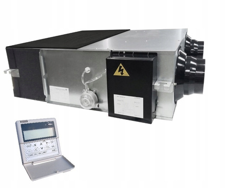 Lüftungsgerät mit Wärmerückgewinnung 250 m3/h - Reventon Inspiro 250 + Platte