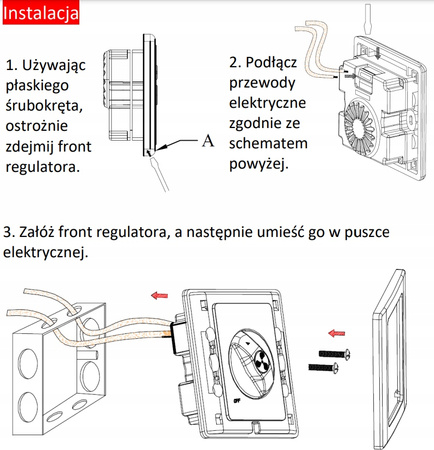 Thyristor-Drehzahlregler TRO-150W