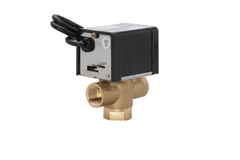 Dreiwegeventil 3/4'' mit Stellantrieb für Heizkörper DN20 230V
