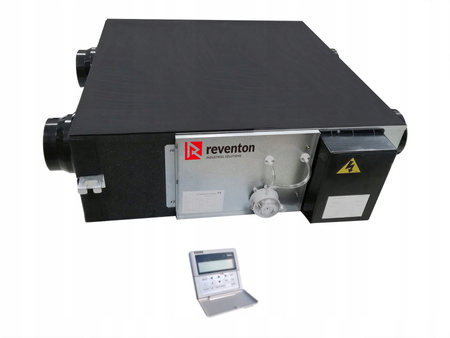 Lüftungsgerät mit Wärmerückgewinnung 350 m3/h - Reventon Inspiro 350 + Bedienfeld