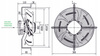 Axialer Druckventilator 300mm YWF4E-300B