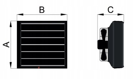 Reventon HC70-3S 80,1kW Wasser-Lufterhitzer