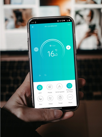 Reventon Vesper 5.0 kW WIFI A++ Split-Wandklimagerät R32
