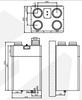  Lüftungsgerät mit Wärmerückgewinnung 350 m3/h - Reventon VERTIC 350