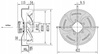 Axialer-Saugventilator 350 mm YWF4E-350S